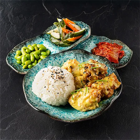 Honey Mosterd Chicken Bowl - Korean Fried Chicken Nieuwegein