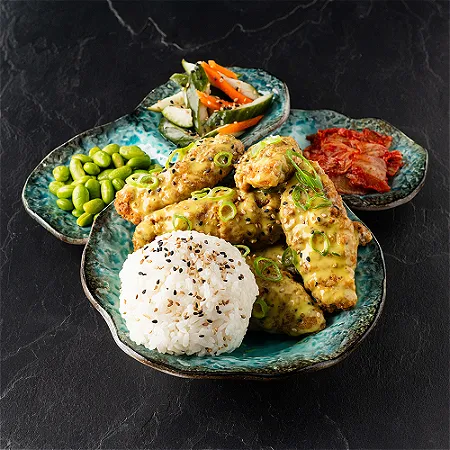 Honey Mosterd Tender Bowl - Korean Fried Chicken Nieuwegein
