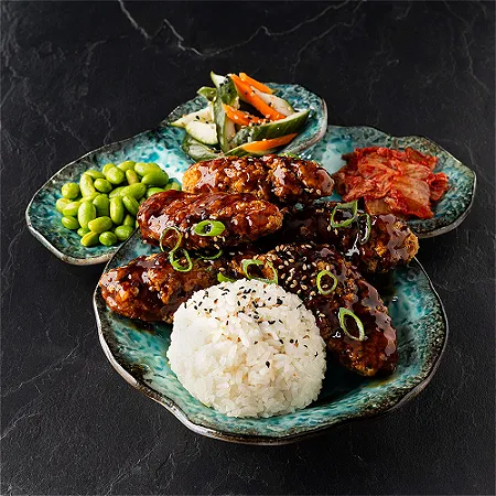 Soja & Garlic Tender Bowl - Korean Fried Chicken Nieuwegein